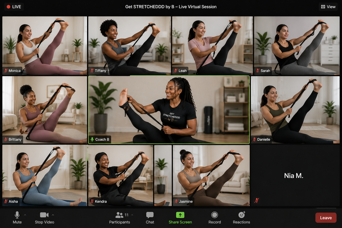 4 Week Group Stretch Program